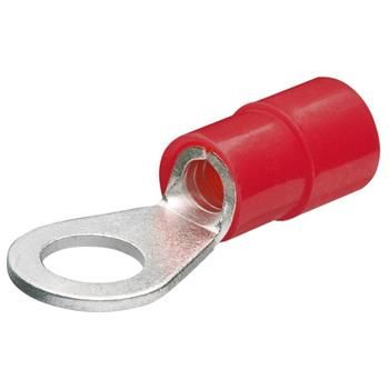Knipex, Očko káblové, izolované, červené