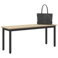 vidaXL lavička Sonoma 110 x 35 x 45 cm Kompozitné drevo