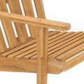 vidaXL Kreslo Adirondack tíkový masív