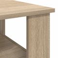 vidaXL Konferenčný stolík Sonoma dub 57 x 55 x 45 cm Kompozitné drevo