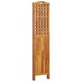 vidaXL 3-panelový paraván 121,5x2x180 cm akáciové masívne drevo