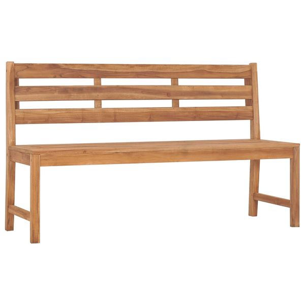 vidaXL Záhradná lavička 150 cm tíkový masív