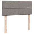 vidaXL Boxspring posteľ s matracom sivohnedý 120x200 cm látka