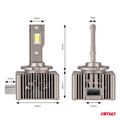 LED žiarovky hlavného svietenia XD Series D1S/D1R AMiO