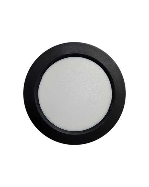 Q-54M LED panel 6W 660lm 4000K čierny - kruhový pripevnený na povrch Qtec