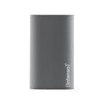 INTENSO PREMIUM, Externý SSD disk, 128GB, striebor
