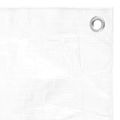 vidaXL Plachta 180 g/m² 3x3 m biela HDPE