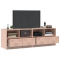 vidaXL TV skrinky 2 ks ružové 67x39x44 cm oceľ