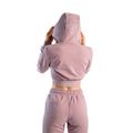 Dámska mikina Essential Cropped Hoodie Mauve - STRIX, veľkosť M, veľkosť oblečenia M, 95.2 % cotton, 4.8 % elastane