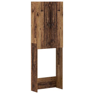 vidaXL Toaletná skriňa EDE Staré drevo 66 x 25,5 x 190 cm