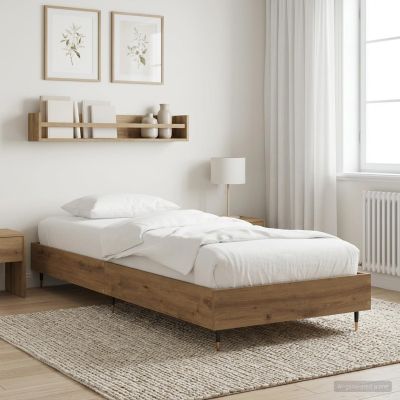 vidaXL Rám postele Dub artisan 80 x 200 cm Kompozitné drevo