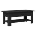 vidaXL Konferenčný stolík Čierny dub 102 x 55 x 42 cm Kompozitné drevo