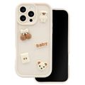 Ultra Trendy 3D puzdro pre iPhone 16 6,1" medveď