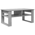 vidaXL Konferenčný stolík Sivý Sonoma 96 x 54 x 44 cm Kompozitné drevo