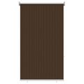 vidaXL Vonkajšia roleta s blokovaním UV žiarenia 90% Hnedá 80 x 140 cm