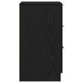 vidaXL Nočný stolík 2 ks Čierny dub 40 x 65 x 65 cm Kompozitné drevo