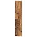 vidaXL Highboard 60 x 35 x 180 cm Kompozitné drevo Staré drevo