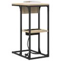 vidaXL Nočný stolík Sonoma dub 41,5 x 26 x 60,5 cm Kompozitné drevo