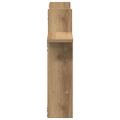 vidaXL Nástenné police 2 ks dib artisan 50x12x50 cm kompozitné drevo