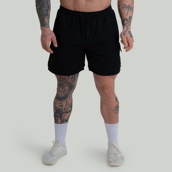 Šortky ZOA Black - STRIX, veľkosť M, 96 % cotton, 4 % elastane
