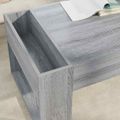 vidaXL Konferenčný stolík Sivý Sonoma 110 x 50 x 41 cm