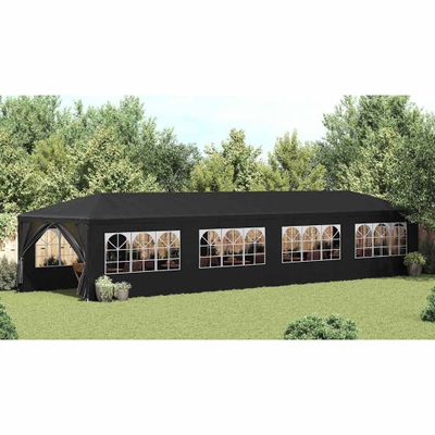 vidaXL Párty stan 3x12 m, antracitový