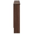 vidaXL Kryt radiátora Hnedý dub 172x19x81,5cm Kompozitné drevo