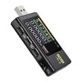 FNIRSI FNB58 USB port tester, čierny