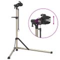 vidaXL Stojan na opravu bicykla skladací nastaviteľný 102-160cm hliník