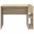 vidaXL Stôl Sonoma dub Kompozitné drevo 109 x 50 x 78 cm