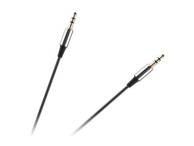 Kábel REBEL RB-6008-100-B JACK 3.5 konektor/JACK 3.5 konektor 1m