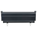 vidaXL Bočná markíza na balkón 60x250 cm, hnedá