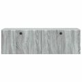 vidaXL Nástenná TV skrinka 98 x 31 x 30 cm Sivý Sonoma