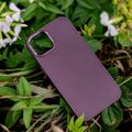 Saténové puzdro pre Samsung Galaxy S24 Plus bordová
