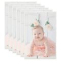 vidaXL Fotorámiky na stenu alebo stôl 5 ks strieborné 59,4x84 cm MDF