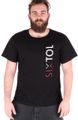 Mužské tričko T-SHIRT, čierna, veľkosť L, 100 % bavlna SIXTOL