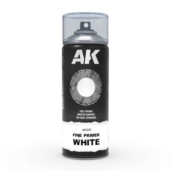 AK Interactive - Fine Primer White Spray
