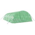 vidaXL Fóliovník s oceľovým rámom zelený 40 m² 8x5x2,3 m