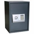 vidaXL Elektronický digitálny trezor s poličkou 35x31x50 cm