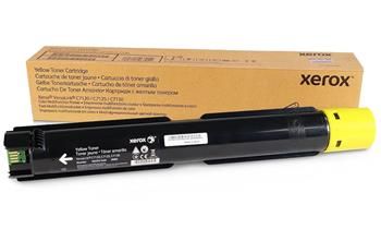 Xerox VL C7100 Yellow Toner 18 500 str. Toner, originální, pro Xerox VersaLink C7120, C7125, C7130, 18500 stran, žlutý