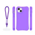 Puzdro Safepop s popruhom pre iPhone 14 6,1" fialové