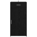 vidaXL Servírovacia skriňa Čierny dub 45 x 42,5 x 93 cm