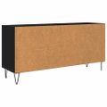 vidaXL TV skrinka 103,5 x 30 x 50 cm Čierny dub Kompozitné drevo