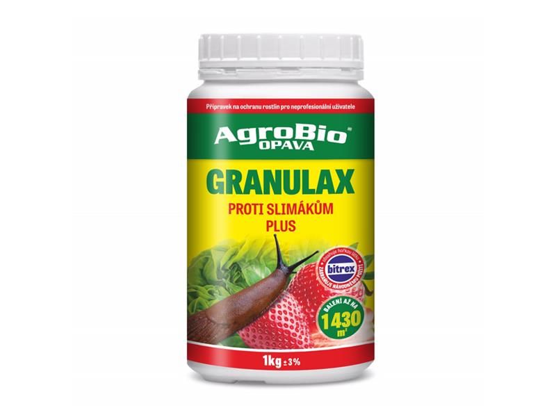 Prípravok proti slimákom AGROBIO Granulax Plus 1 kg