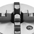 vidaXL 4-čeľusťové samostrediace skľučovadlo na sústruh 160 mm oceľové K12 160