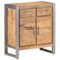 vidaXL Komoda 60x35x72 cm surové mangovníkové drevo