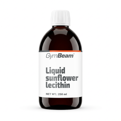 Slnečnicový lecitín - GymBeam, 250 ml, tekutý