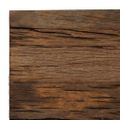 vidaXL Konzolový stolík, recyklované drevo a oceľ 120x35x76 cm