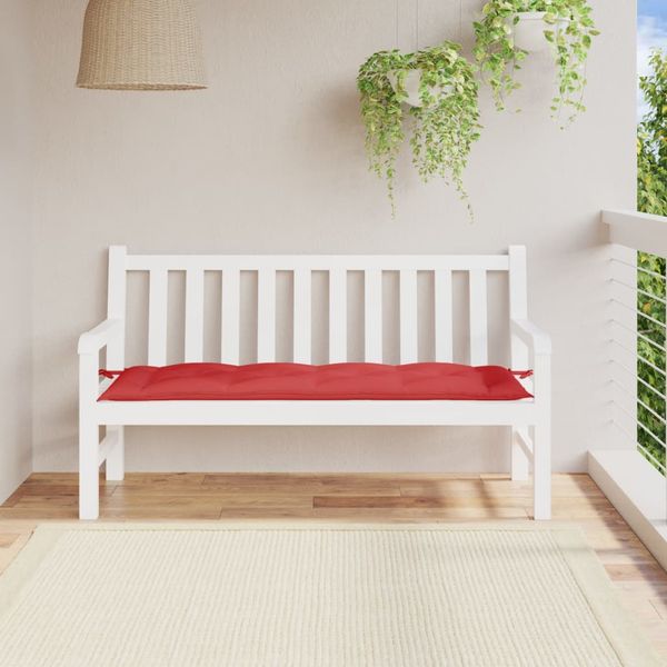 vidaXL Podložka na záhradnú lavičku 150x50x7 cm, oxfordská látka