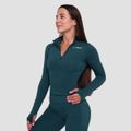 Dámsky športový top Ignite Dark Green - GymBeam, veľkosť L, veľkosť oblečenia L